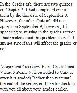 Module 10 Grade Update